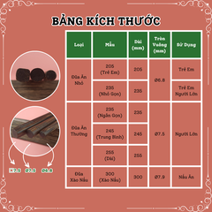 [Vỉ 5 Đôi] Đũa Buông Cao Cấp - Mẫu 245 Tiêu Chuẩn