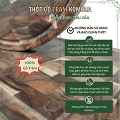 Thớt Gỗ Tràm