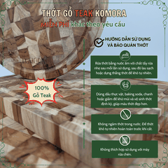 Thớt Gỗ Teak