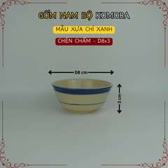 Gốm Nam Bộ - Mẫu Xưa Chỉ Xanh