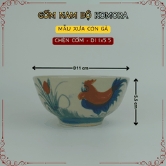 Gốm Nam Bộ - Mẫu Xưa Con Gà