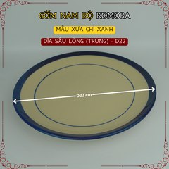 Gốm Nam Bộ - Mẫu Xưa Chỉ Xanh