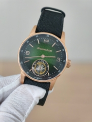 AUDEMARS PIGUET Code 11.59 Flying Tourbillon Smoked Green-Rose Gold & Black Ceramic-Manual Tourbillon