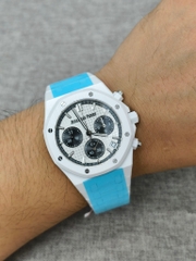 AUDEMARS PIGUET Royal Oak Chronograph 26240 White-White Ceramic-Calibre 4401