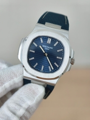 PATEK PHILIPPE Nautilus 5810G Leather Strap 50th Anniversary Edition-41mm-Calibre 240