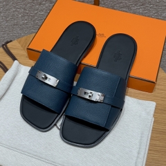 JD-680 Gabriel Men's Marine Blue Slide Sandals