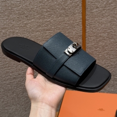JD-680 Gabriel Men's Marine Blue Slide Sandals