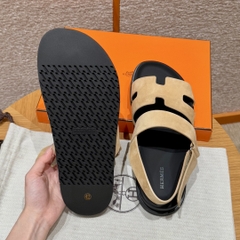 JD-650 Genius Men's Sandals Beige Suede