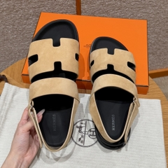 JD-650 Genius Men's Sandals Beige Suede