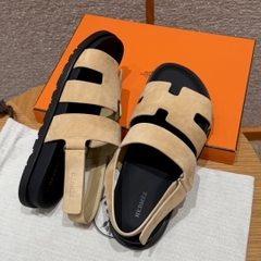 JD-650 Genius Men's Sandals Beige Suede