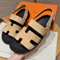 JD-650 Genius Men's Sandals Beige Suede