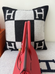 Birkin 30cm Platinum Togo Leather Bag with Gold Hardware