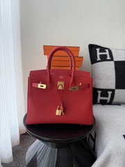 Birkin 30cm Platinum Togo Leather Bag with Gold Hardware