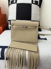 Kelly Danse Anate 22cm Beige Marfa Dance Bag