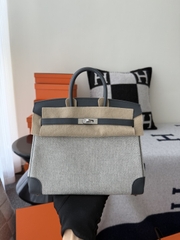 Birkin 25cm Original Leather Swift Skin Grey Misty Bag