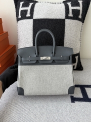 Birkin 25cm Original Leather Swift Skin Grey Misty Bag