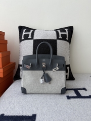 Birkin 25cm Original Leather Swift Skin Grey Misty Bag
