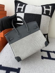 Birkin 25cm Original Leather Swift Skin Grey Misty Bag