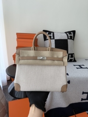 Birkin 25cm Chai Color Original Leather Handbag