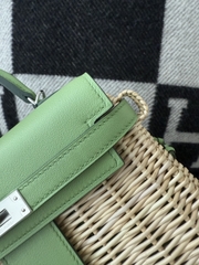 Kelly Mini Picnic Basket 20cm - Handcrafted Osier Willow Weave