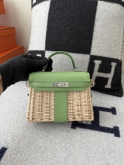 Kelly Mini Picnic Basket 20cm - Handcrafted Osier Willow Weave