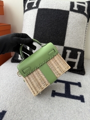 Kelly Mini Picnic Basket 20cm - Handcrafted Osier Willow Weave