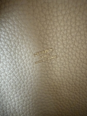 Picotin Lock 22cm Original Leather TC Clemence Craie Color