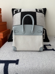 Birkin 25cm Original Leather Blue Glaciers Bag