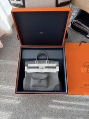 Birkin 25cm Cargo Original Leather Swift Skin Canvas Bag