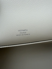 Kelly Pochette 22cm Swift Leather CK10 Craie Color