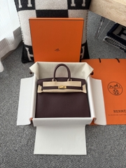 Birkin 25cm Togo Leather 0G Rouge Sellier Gold Hardware