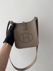 Mini Evelyne 8Q Beige Marfa Original Leather Bag