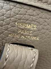 Mini Evelyne 8Q Beige Marfa Original Leather Bag