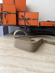 Mini Evelyne 8Q Beige Marfa Original Leather Bag