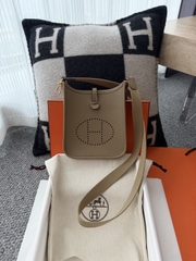 Mini Evelyne 8Q Beige Marfa Original Leather Bag