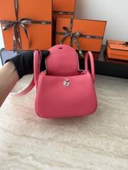 Lindy Mini Rose Azalee Lipstick with Silver Hardware