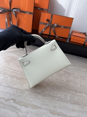 Mini Kelly II Epsom Leather Original - Jaune Milton Color