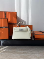 Mini Kelly II Epsom Leather Original - Jaune Milton Color