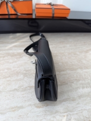 Kelly Moove Original Leather Swift Leather Bag Noir