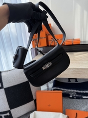 Kelly Moove Original Leather Swift Leather Bag Noir