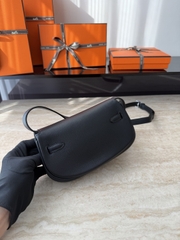 Kelly Moove Original Leather Swift Leather Bag Noir