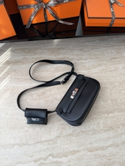 Kelly Moove Original Leather Swift Leather Bag Noir