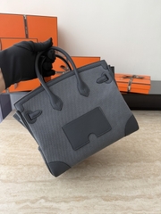 Birkin 25cm Cargo Original Leather Swift Skin Canvas Bag