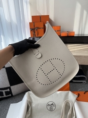 Evelyne 29cm Original Leather CK10 Craie Color Handbag