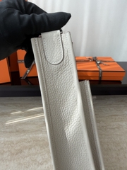 Evelyne 29cm Original Leather CK10 Craie Color Handbag