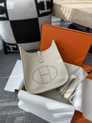 Evelyne 29cm Original Leather CK10 Craie Color Handbag