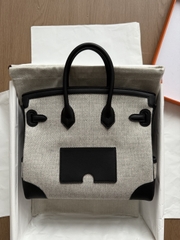 Birkin Cargo - Panda - Swift/ Toile - PHW