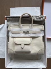 Birkin Cargo - Nata - Swift/ Toile - PHW