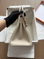 Birkin 25 - Craie- Togo - PHW