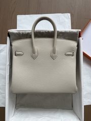 Birkin 25 - Craie- Togo - PHW